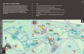 Forest Park Map Unmatched Style