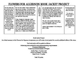 Flowers for algernon studies the relationship between intelligent and unintelligent people, or more generally, between the powerful and the weak. Flowers For Algernon Book Jacket By Proper English And Drama Tpt