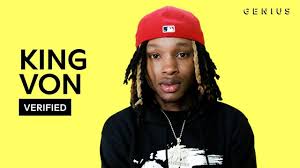 All photos in the app can be saved on your phone!!! King Von In Yellow Background Is Wearing Black T Shirt And Red Cap Hd King Von Wallpapers Hd Wallpapers Id 48819