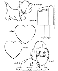 Signup to get the inside scoop from our monthly newsletters. Valentine S Day Cards Coloring Pages Color The Objects Coloring Home