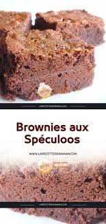 Brownies Aux Speculoos Recette En 2020 Recette Speculoos Recette Cookies Moelleux Recette Dessert