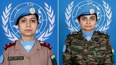 Indian peacekeepers UN medal South Sudan