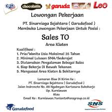 Diploma/d1/d2/d3, sarjana / s1, sma / smk / stm. Loker Klaten Home Facebook