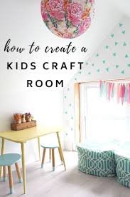 These 15 amazing craft room ideas are going to get you started on designing a great craft area in your home from storage to organization, decorating and more. How To Create A Cute Kids Craft Room Kids Craft Room Diy Room Decor Craft Room