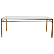 Every great host needs an equally great dining room table. Large Vintage Brass And Glass Dining Table By Mastercraft 1970s 1stdibs Com Brass Dining Table Glass Dining Table Dining Table