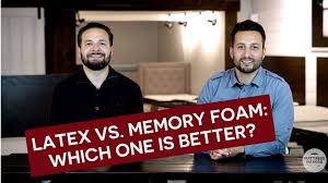 Latex Vs Memory Foam Which One Is Better Youtube
