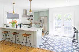 These tiles come in a myriad of patterns, think: Granada Tile Badajoz Cement Tile In A Kitchen On Houzz Granada Tile Cement Tile Blog Tile Ideas Tips And More