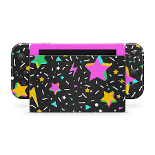 Nintendo Switch Skin Black Stars Etsy Nintendo Switch Nintendo Black Star