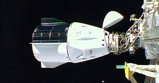 The spacex dragon 2 is a class of reusable spacecraft developed and manufactured by american aerospace manufacturer spacex as the successor to dragon 1, a reusable cargo spacecraft. Spacex Crew Dragon Capsule Chases Down And Docks With International Space Station Cbs News