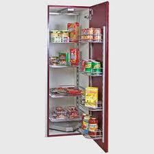 Pantry units come in a variety of shapes, sizes and designs. Kitchen Storage Stainless Steel Tandem Pantry Pull Out Solid Base 1250600 Rs 16863 Set Id 20453290362