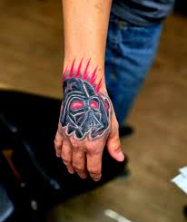 Darth Vader hand, swollen , session 2