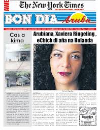 Arubiana, Xaviera Ringeling , eChick di aña na Hulanda Cas a kima