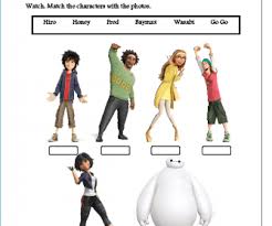 An epic hero is a character originally found in epic poems and ancient mythology. Movie Worksheet Big Hero 6 Big Hero 6 Big Hero Hero