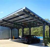 BIPV waterproof solar carport structure manufacturer ...