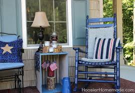 Fourth of july weekend is just a few days away. 4th Of July Front Porch Decorating Ideas Hoosier Homemade