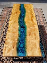 Sold Epoxy Table Live Edge Coffee Table Epoxy Resin Etsy In 2020 Coffee Table Wood Diy Resin River Table Blue Coffee Tables
