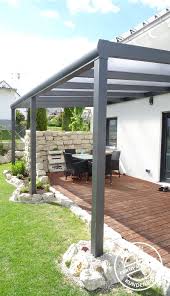 Premium Mit Stegplatten Mauer Mit Premium Stegplatten In 2020 Terrassendach Uberdachung Garten Terrassen Dach