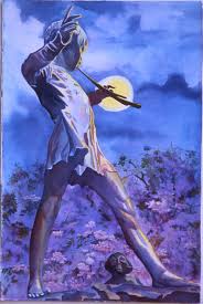 My Painting Of The Peter Pan Statue Kensington Garden London Reproduced In Several Books And Magazines Peter Pan Art Old Paintings Painting