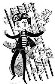 Wild man elvis presley, king of rock and roll—and also, apparently, king of foreplay—never lists about elvis presley, one of the biggest singers, heartthrobs, and cultural icons of the 20th century. Jailhouse Rock Elvis Presley Chibi Manga By Hoshitaniguchi072 On Deviantart