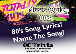 This post was created by a member of the buzzfeed commun. Music Trivia Questions Quiz 002 1980 S Music Lyrics Octrivia Com