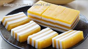 Cuma perlu ulang proses tertentu berulang kali jadi ambil masa sedikit. èŠ'æžœæ¤°æ±åƒå±¤ç³• Mango Coconut Layered Cake Youtube