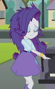 I'm rarity, and this is my day ever! Anime Girl With Messy Hair