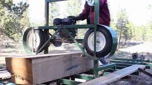 Wanting a sawmill of his own, he built one with materials from his backyard. Home Built Bandsaw Mill Plans Lovely Awesome Homemade Bandsaw Sawmill F Grid World Bandsaw Sawmills Kits Parts A Bandsaw Mill Diy Bandsaw Homemade Bandsaw Mill