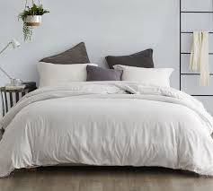 Stop your sheets from staining and yellowing by washing your. Off White Extended King Duvet Cover Supersoft Jet Stream Essential Oversize King Bedding