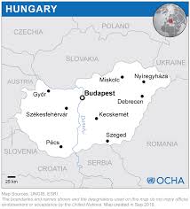 The capital dominates the country both by the size of its population—which dwarfs those of hungary's other cities—and by the concentration within its borders of most of the country's. Hungary Location Map 2019 Hungary Reliefweb