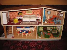 Puppenhaus Der 70er Jahre Puppenhaus Puppenkuche Puppenstube