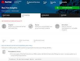 Red Hat Insights Red Hat Customer Portal