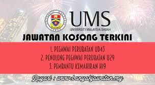 Permohonan jawatan kosong hartalega kini dibuka. Jawatan Kosong Di Universiti Malaysia Sabah Ums 31 December 2016 Kerja Kosong 2021 Jawatan Kosong Kerajaan 2021