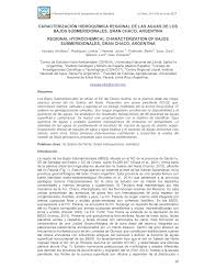 Sep 25, 2012 · por ejemplo, podemos trazar el perfil de españa y luego en el mapa de abajo desplazarnos hasta brasil para ver que tan grande es este país en comparación con el nuestro. Pdf Caracterizacion Hidroquimica Regional De Las Aguas De Los Bajos Submeridionales Gran Chaco Argentina