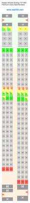 Alaska Airlines Boeing 737 900 Premium Class Seating Chart