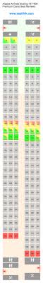 Alaska Airlines Boeing 737 900 Premium Class Seating Chart