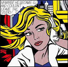 Visual Musings M Maybe 1965 Roy Lichtenstein 1923 1997 Lichtenstein Pop Art Roy Lichtenstein Pop Art Roy Lichtenstein Art