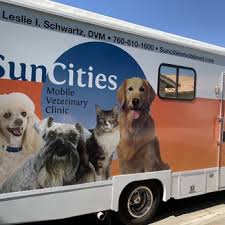 Save yourself the time, trouble and anxiety of taking your pets to the vet, and let a mobile veterinarian come to you. Sun Cities Mobile Veterinary Clinic 11 Reviews Veterinarians Indio Ca Phone Number