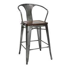 We did not find results for: Ofm 161 Collection Industrial Modern In Gunmetal Walnut With Arms Solid Wood Seat 4 Pack 26 In Mid Back Metal Bar Stools 161 26a Gmwnt 4 The Home Depot