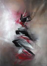 Nhu Linh Limoges Art Peinture Abstract Painting Acrylic Red Abstract Painting Abstract Painting