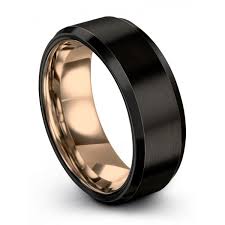 What is the perfect guy about. Rose Gold 8mm Wedding Ring Men And Women Wedding Band