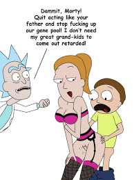 Summer rick and morty tits