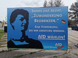 Die afd will nach ihrer verfrühten plakataktion am freitag ihre interne kommunikation verbessern. Sahra Wagenknecht Gegen Afd Linkenpolitikerin Leitet Rechtliche Schritte Wegen Plakat Ein Der Spiegel