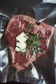 Surf Turf With Garlic Herb Butter Cooking With Cocktail Rings Sous Vide Recipes Sous Vide Steak Cooking Venison Steaks