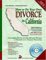In california, it's an easy process to change from a legal separation to a divorce and only takes a simple petition to change the status. How To Do Your Own Divorce In California A Complete Kit For An Out Of Court Divorce Or Dissolution Ed Sherman 9780944508527 Amazon Com Books
