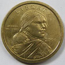 2000 P Sacagawea Dollar Golden Dollar Coin Value Prices