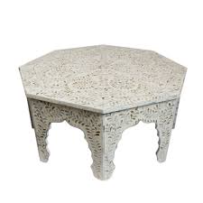 Mother Of Pearl Inlay Octagonal Coffee Table On Chairish Com Coffee Table Octagonal Coffee Table Coffee Table Furniture