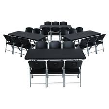 Check out our folding table selection for the very best in unique or custom, handmade pieces from our home & living shops. Lifetime 28 Piece Black Stackable Folding Table Set 80440 The Home Depot