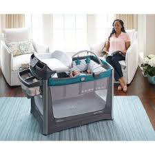Amazon Com Graco Pack N Play Playard Smart Stations Sapphire Baby Baby Pack And Play Pack And Play Pack N Play