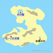 ドラクエ5 妖精の世界全体マップ スマホ対応 極限攻略