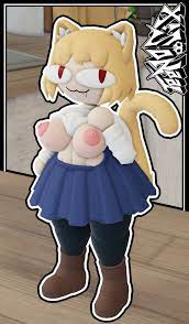 1girls 3d female humanoid neco-arc roblox tagme teenosix thick  thighs 